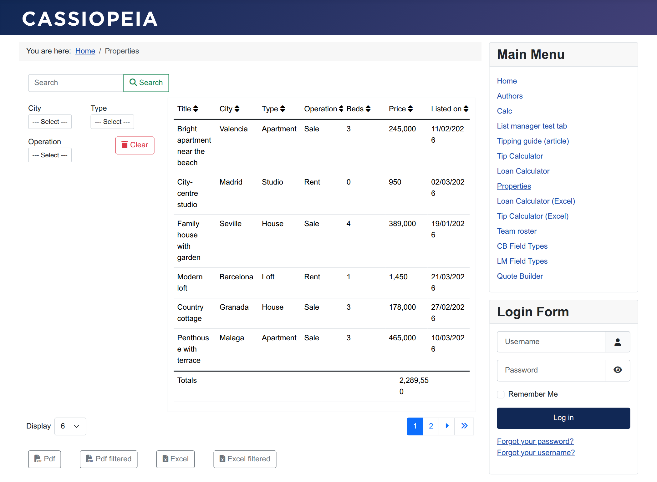 The property portal The property portal